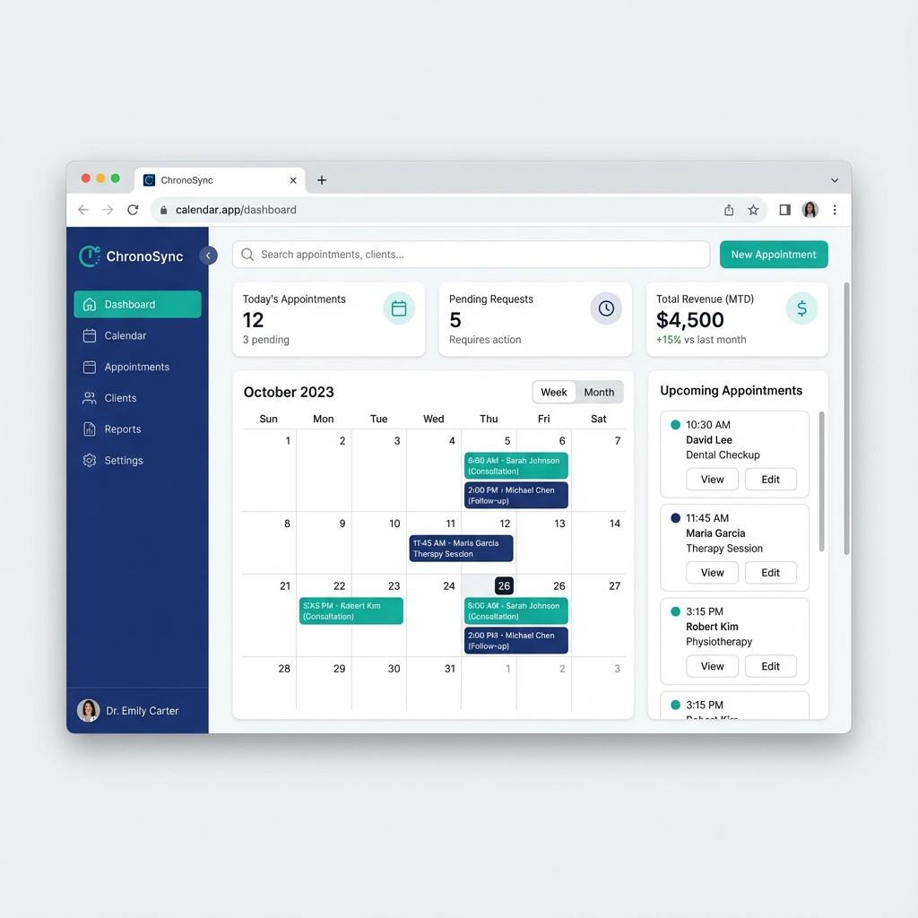 Dashboard AgendAhora
